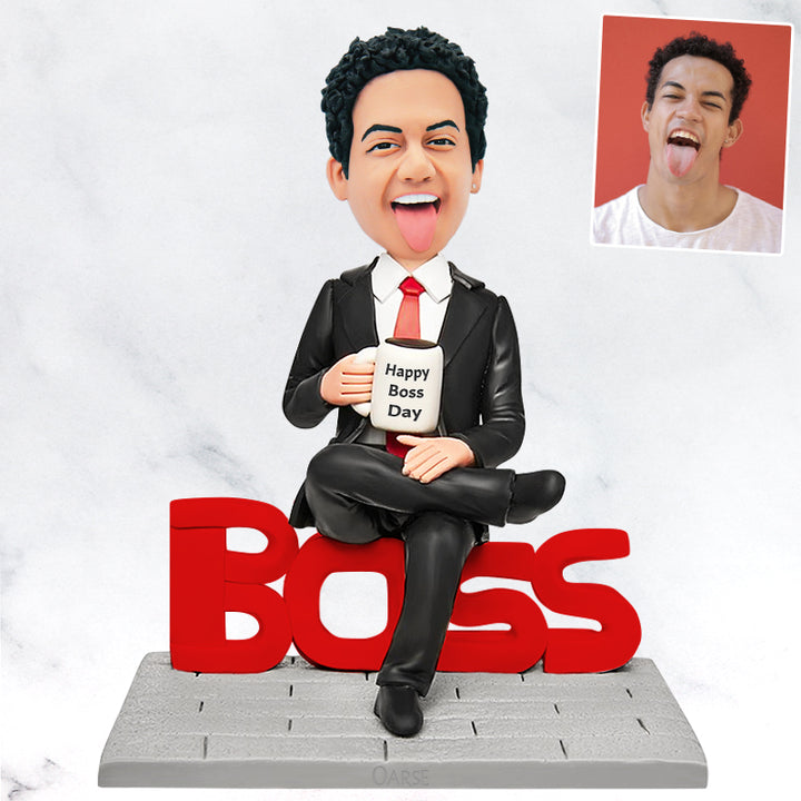 Boss Personalized Bobblehead Dolls, Create a Bobblehead for Businessman - OARSE