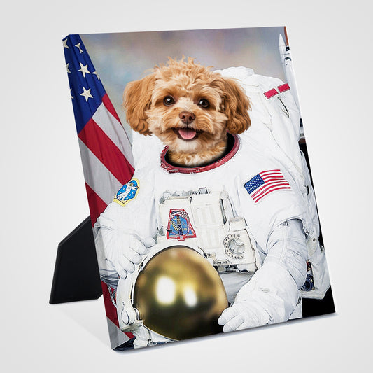 Astronaut Personalized Desktop Pet Standing Canva - OARSE