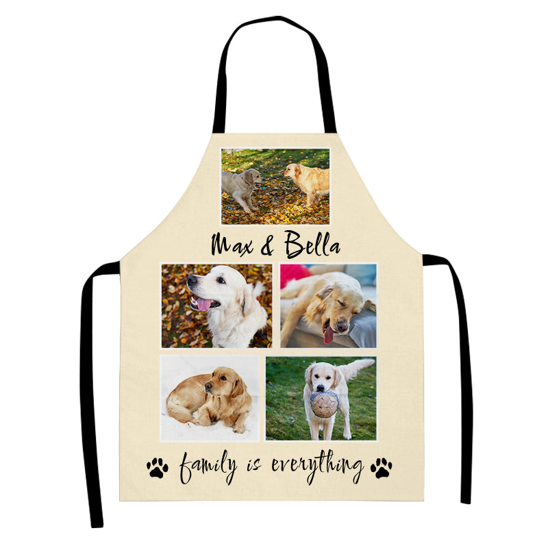 Custom Made Kitchen Aprons From Pet Picture Personzlied Photo Apron Gift for Her/Him - OARSE