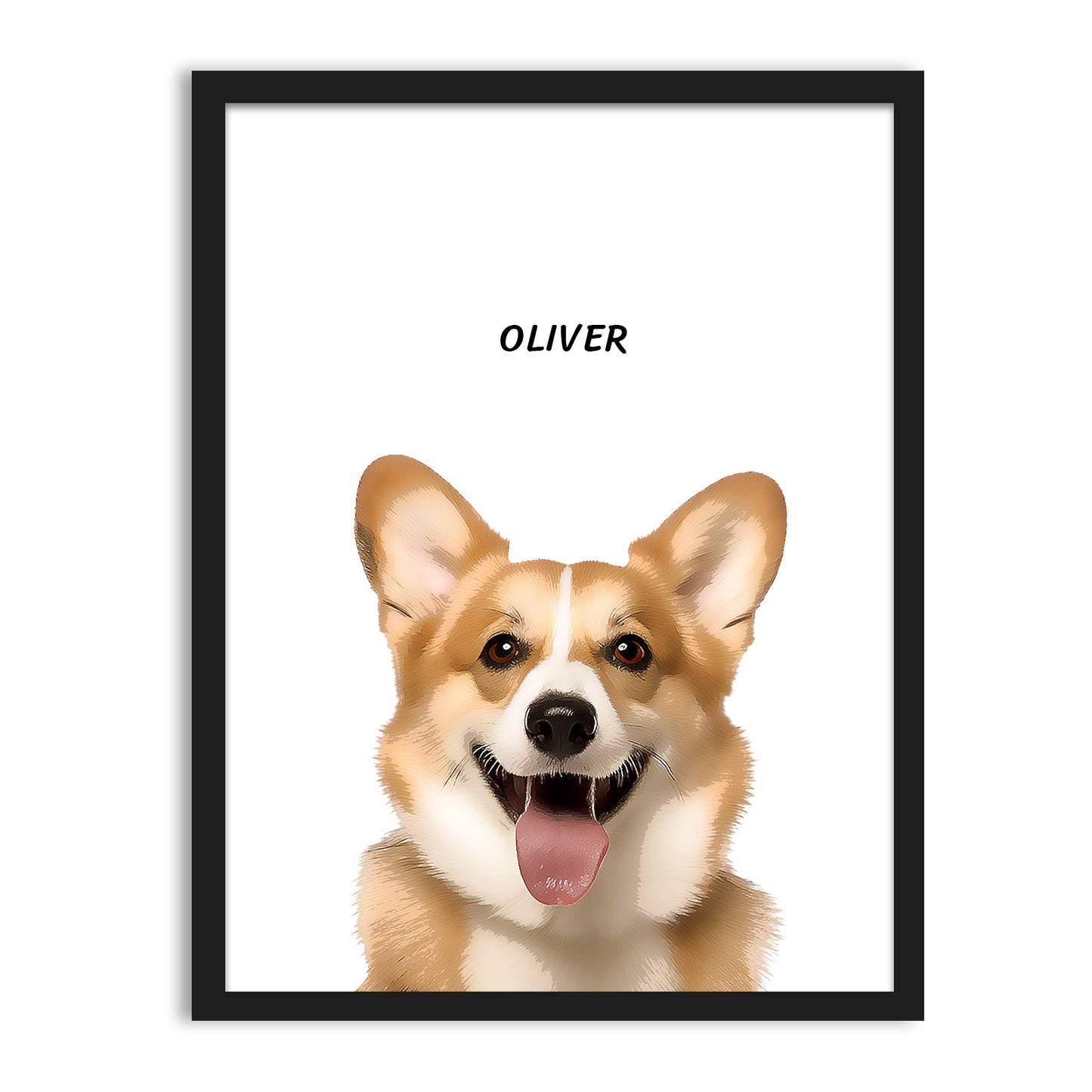 Custom Memorial Pet Portraits Canvas Art - OARSE