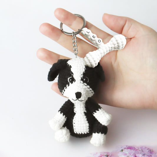 Custom Pet Crochet Keychain from Photo - OARSE