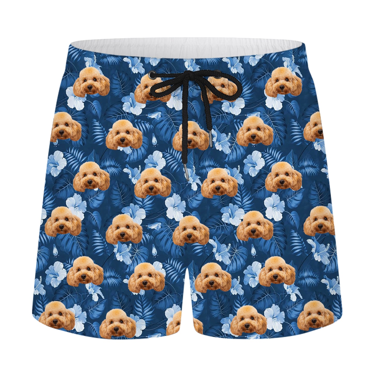 Custom Pet Photo Swim Trunks for Men - OARSE
