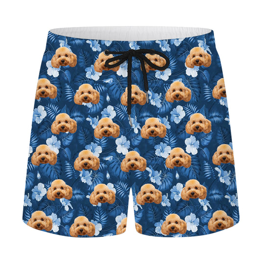 Custom Pet Photo Swim Trunks for Men - OARSE