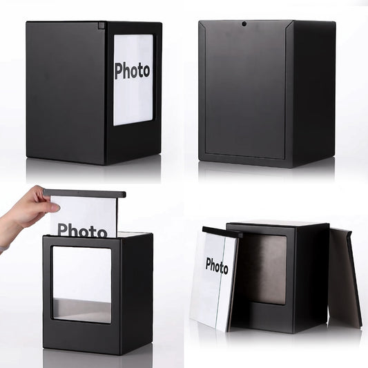 Custom Pet Memorial Urn Box with Photo for Ashes Personalized Dog Cremation Keepsake - OARSE
