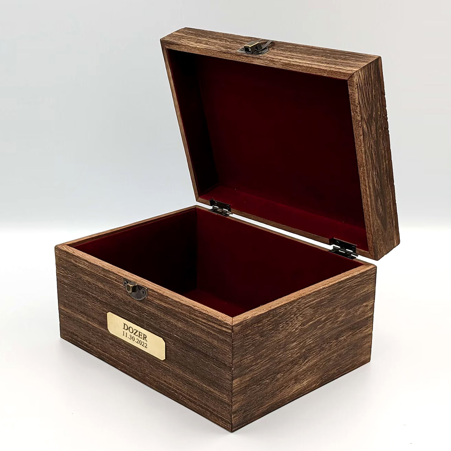 Custom Wooden Cremation Boxes Personalized Labrador Ashes Urn - OARSE