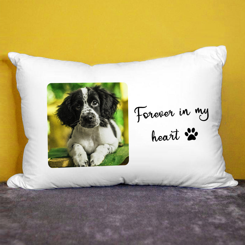 Personalized Pet Picture Pillow with Name Customized Photo Printed - OARSE