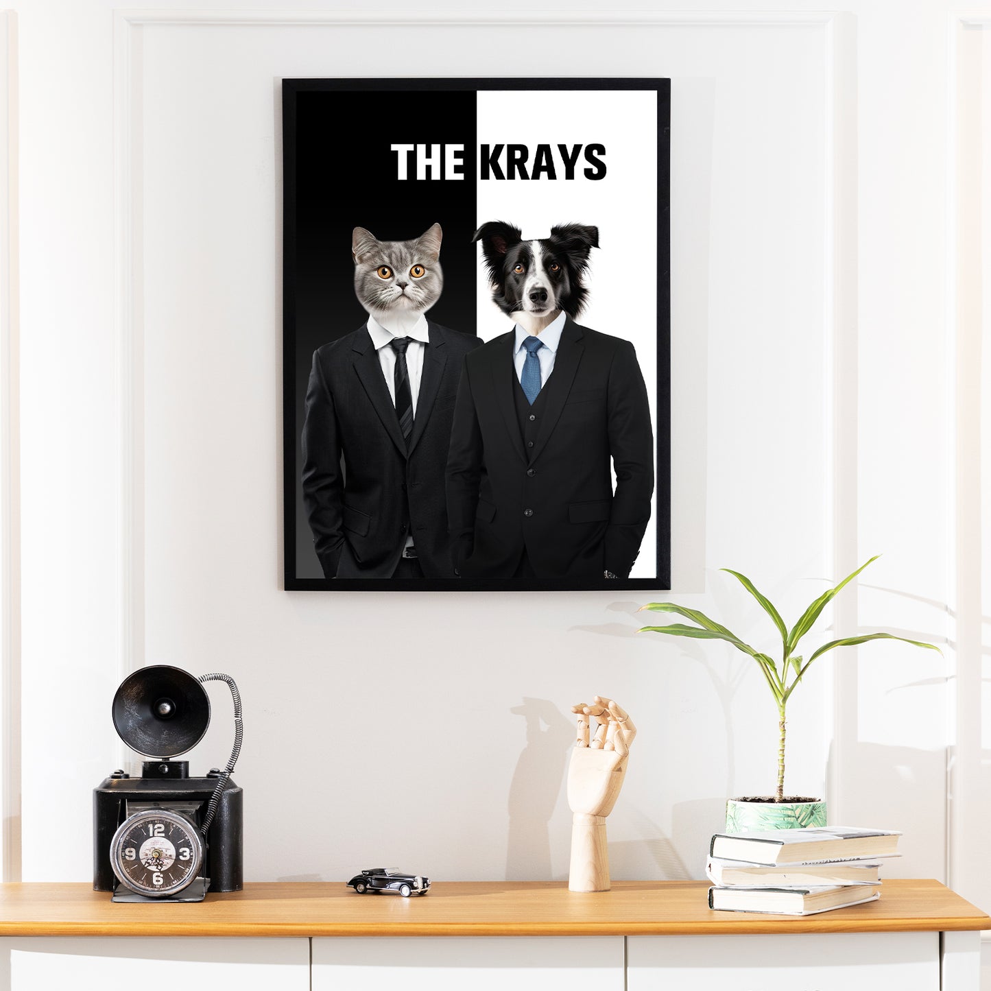 Custom Pet Picture Canvas - THE KRAYS - OARSE