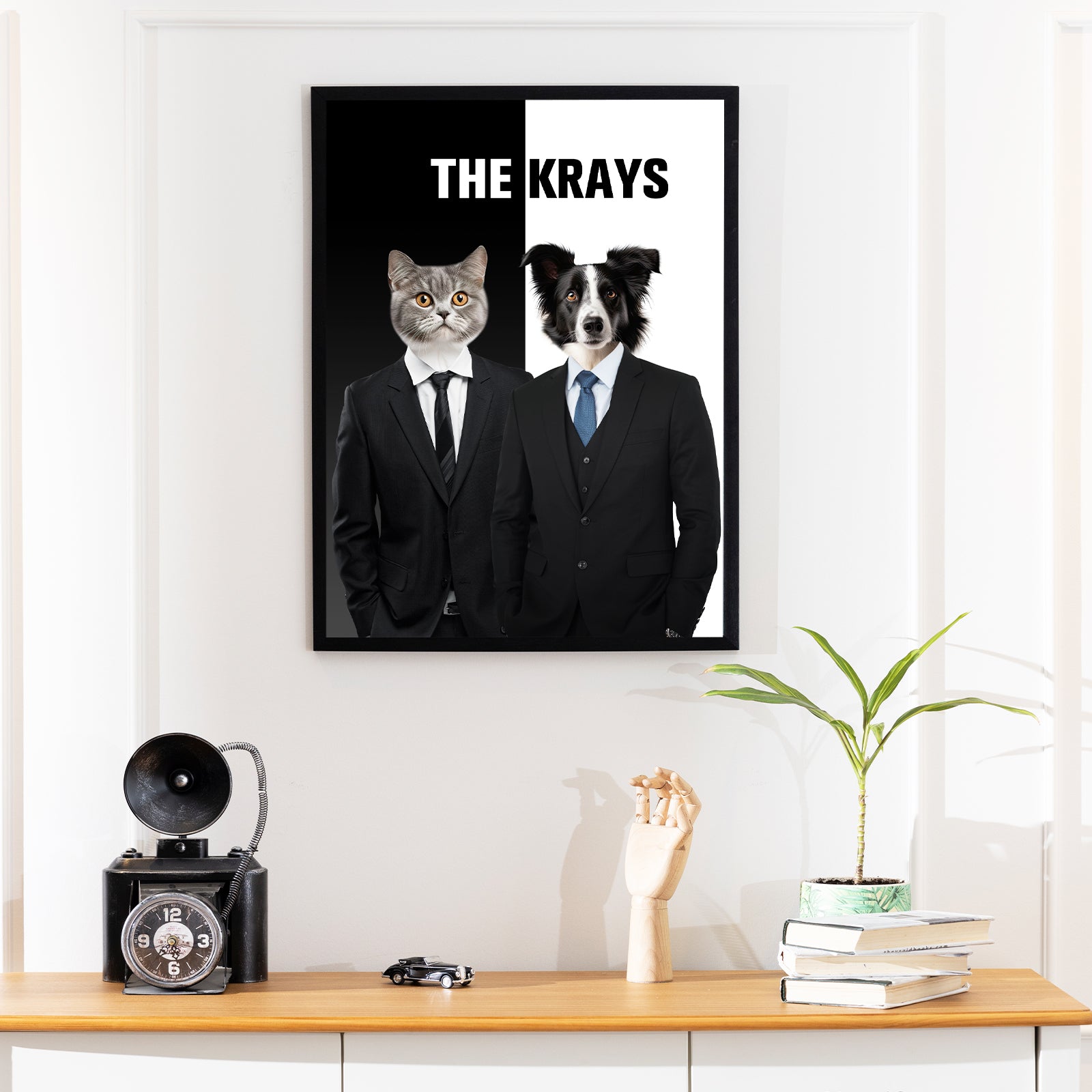 Custom Pet Picture Canvas - THE KRAYS - OARSE