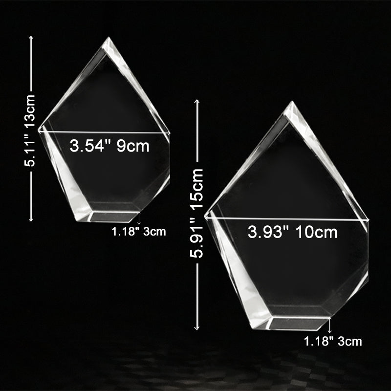 Personalized Pet 3d Crystal Photo Customized Prestige Laser Engraved Glass Pictures - OARSE