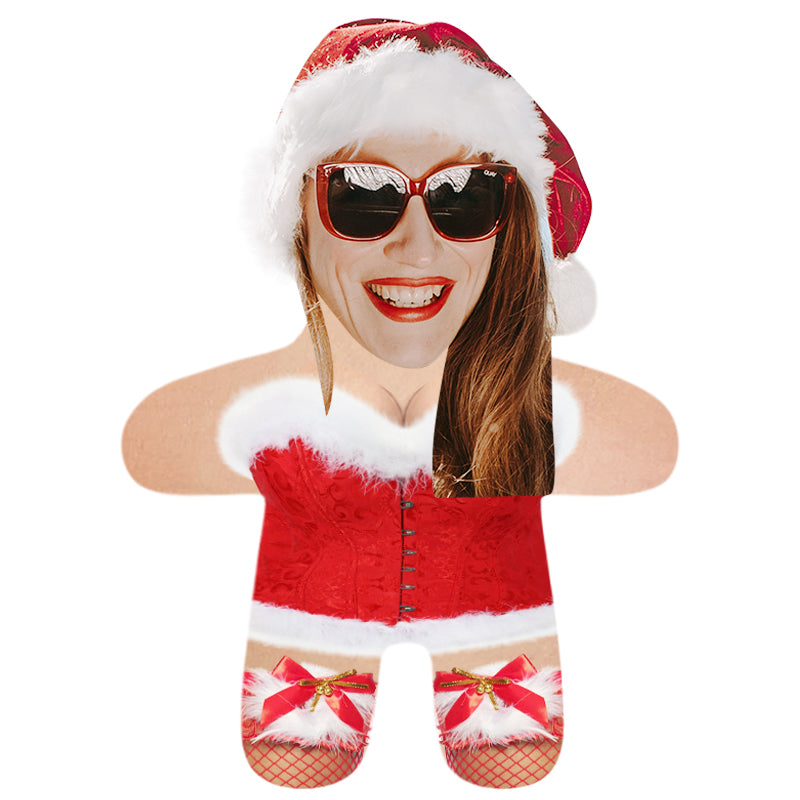 Christmas Girl Photo Body Pillows, Custom Body Pillow with Picture for Her - Oarse