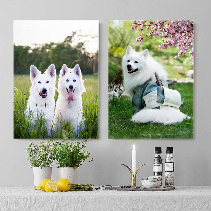 Custom Pet Photo Canvas - Oarse