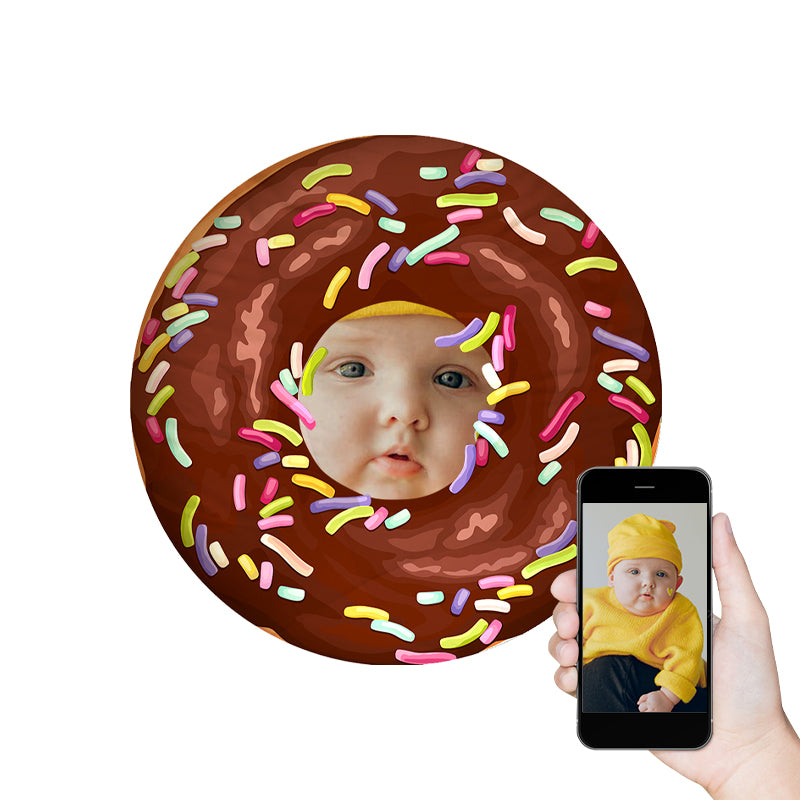 Donut Personalized Mini Me Doll Cushion - Oarse