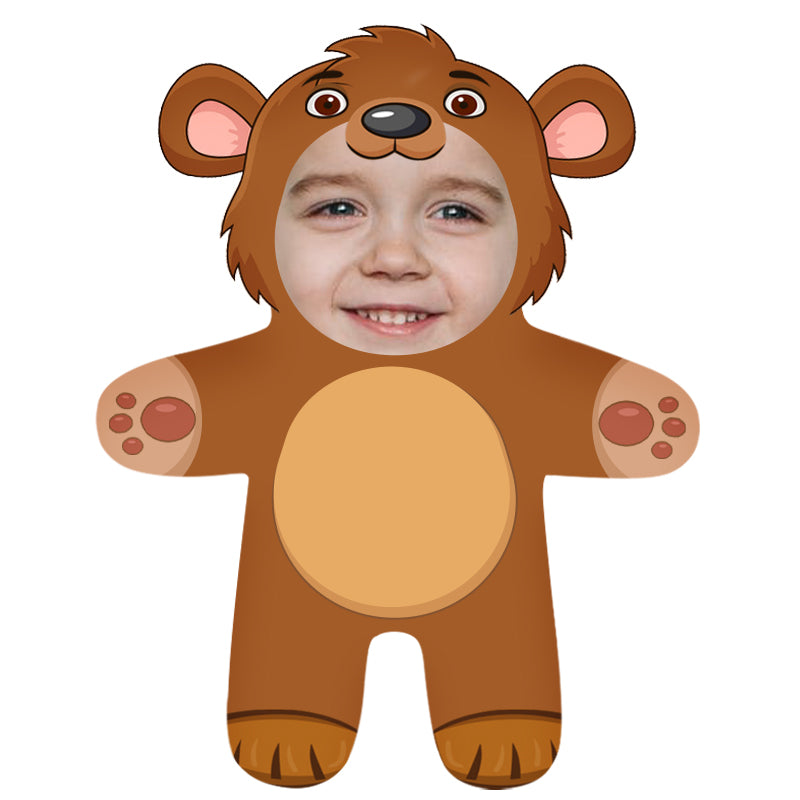 Brown Bear Custom Body Pillow, Make Your Own Body Pillow for Your Lover - Oarse