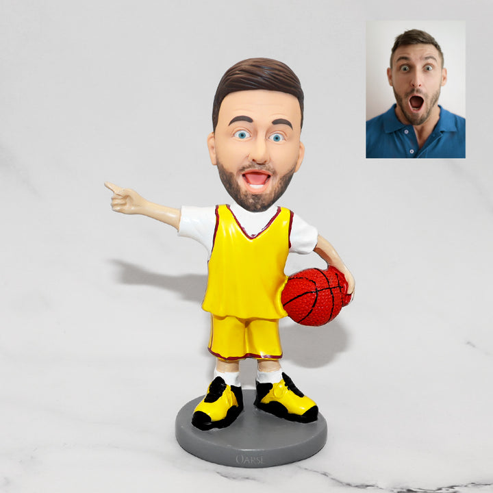 Basketball Player Personalized Bobblehead - Oarse