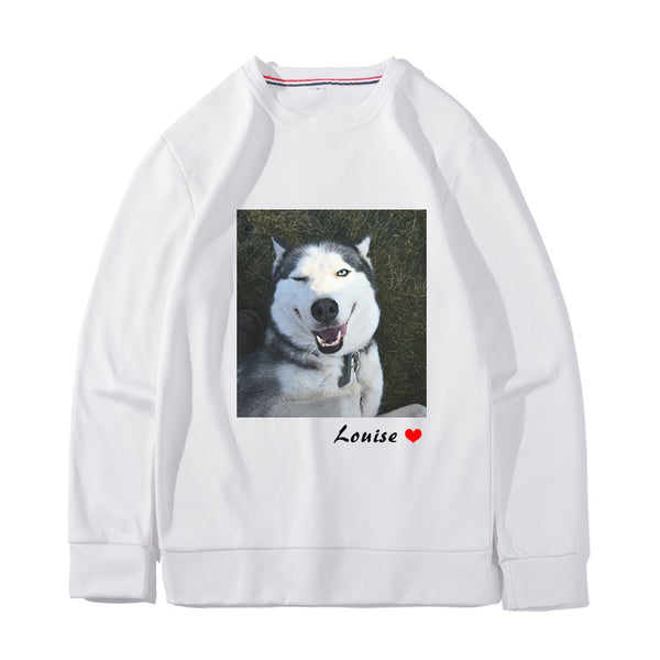Custom Pet Photo Sweatshirt - Oarse