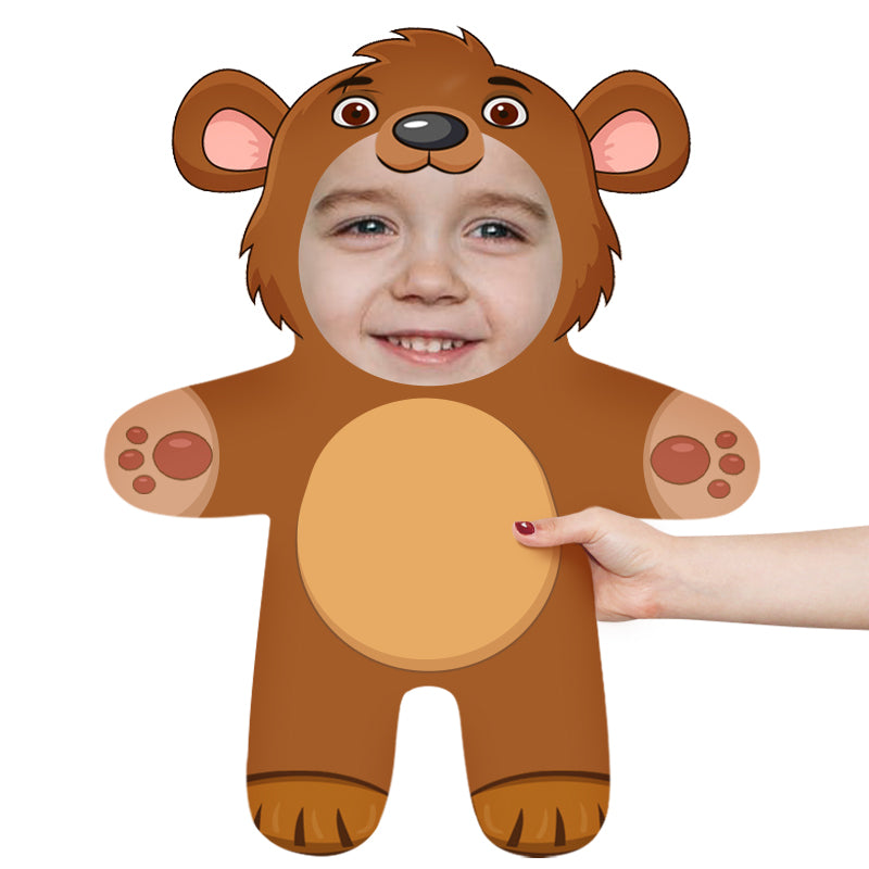 Brown Bear Custom Body Pillow, Make Your Own Body Pillow for Your Lover - Oarse