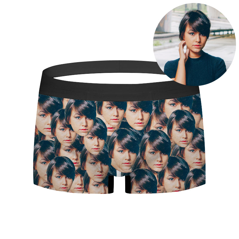 Custom Girlfriend Face All Print Boxer - Oarse