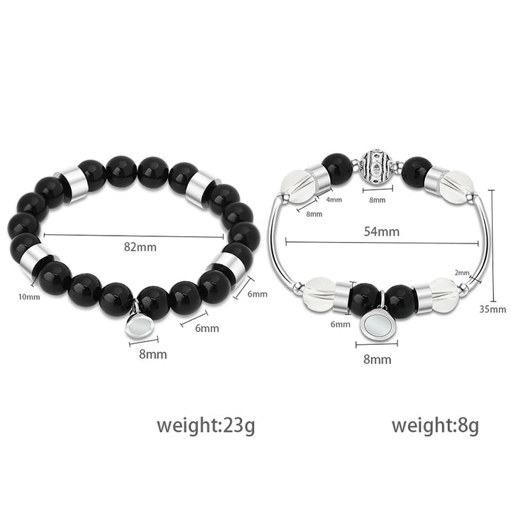 Custom Magnetic Couple Bracelets - Oarse