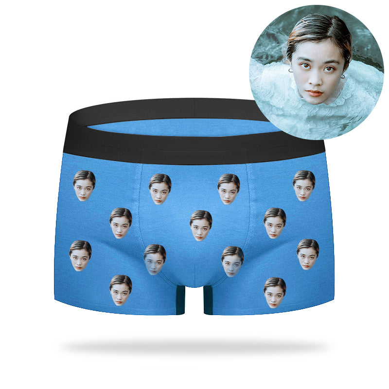 Custom Girlfriend Face On Boxers - Oarse