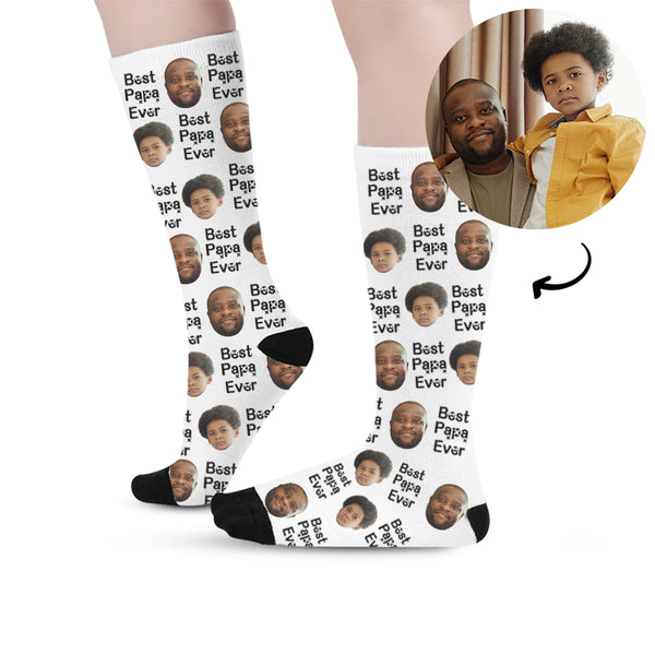 Custom Best Dad Father's Day Socks - Oarse