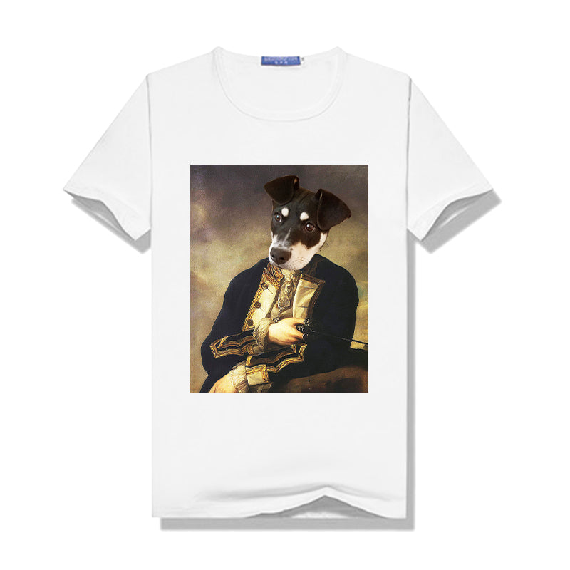 The Military Rank Personalized Pet T Shirt For Women - Oarse