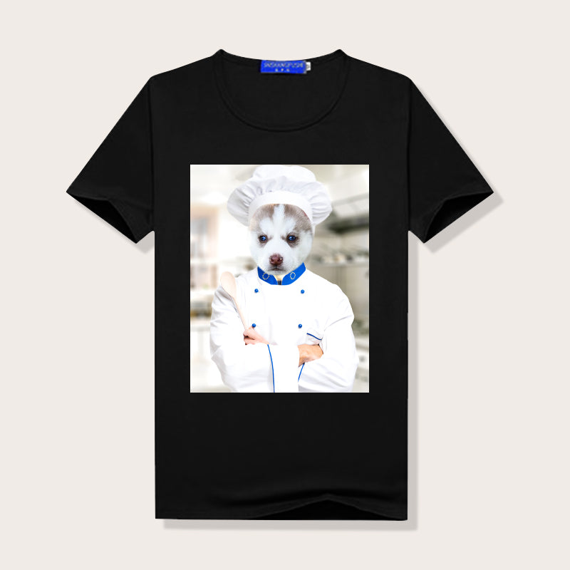The Chef Portrait Custom Pet Women T Shirt - Oarse