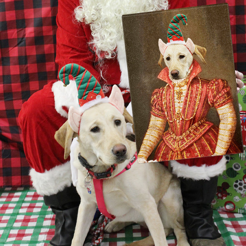 Custom The Duchess Pet Portrait Canvas - Oarse