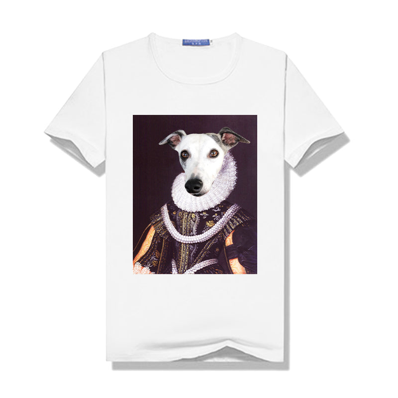 The Queen of Bohemia Personalized Pet Face T Shirt For Women - Oarse