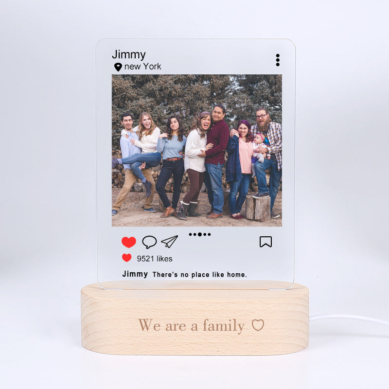 Instagram Style 3d Led Lamp, Instagram Photo Lamp - Oarse