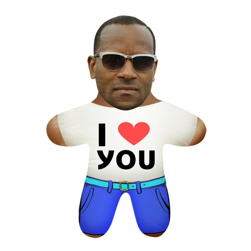 I Love You Personalized Mini Me Doll - Oarse