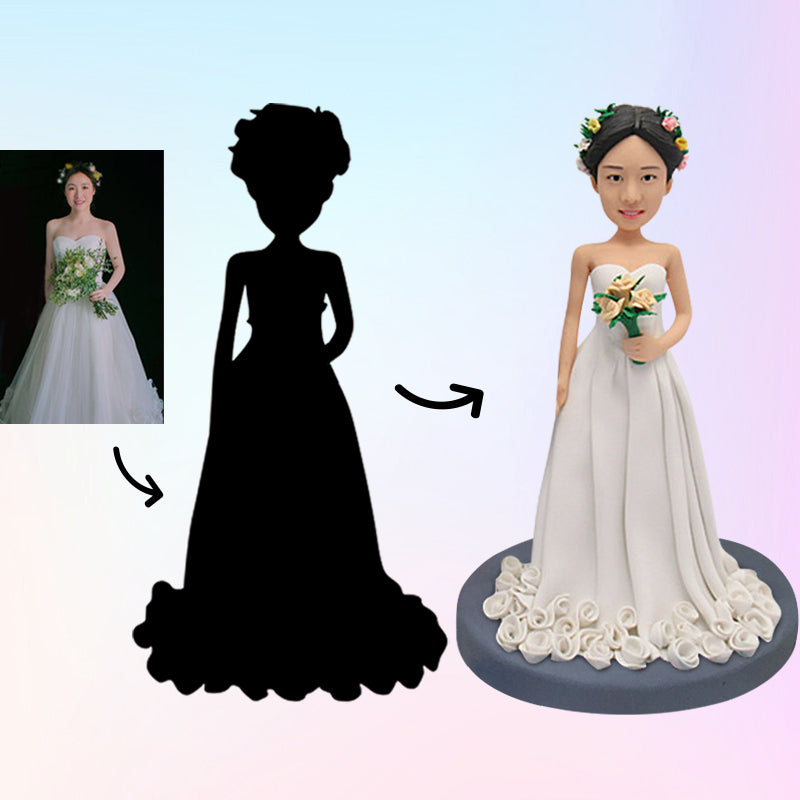 Fully Customizable 1 Person Bobbleheads wtih Your Picture - Oarse