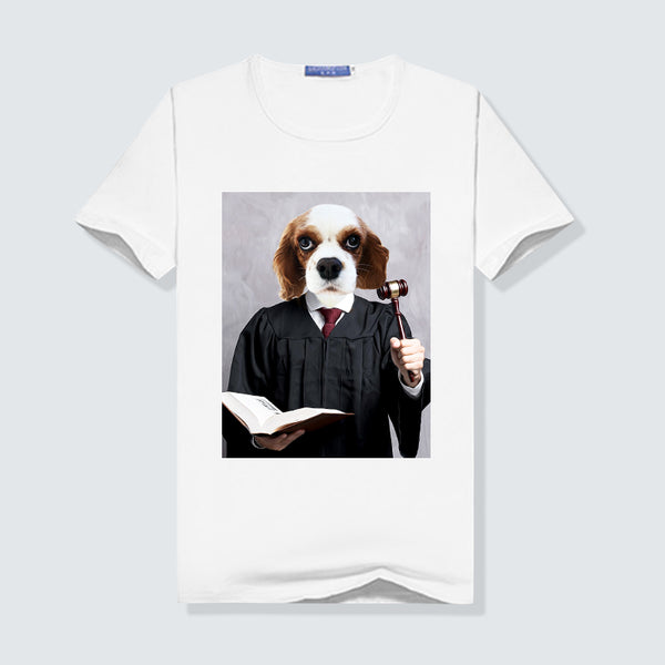 The Lawyer Custom Pet Face Women T Shirt - Oarse