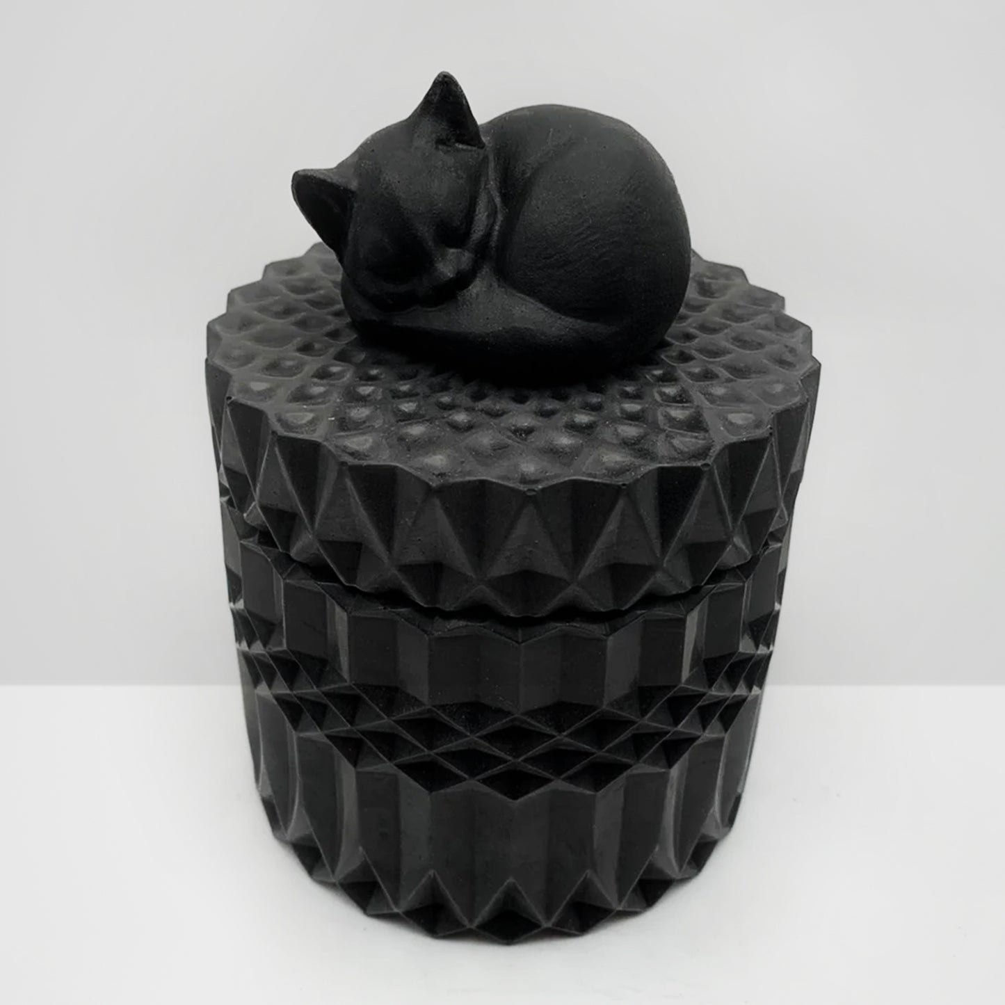 Cute Cat Cremation Urn with Name Pet Keepsake Urns for Catlovers - OARSE