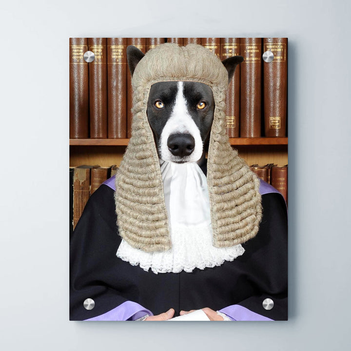 Personalized Pet Renaissance Canvas Custom Pet Painting for Pet Lover - The Judge - OARSE