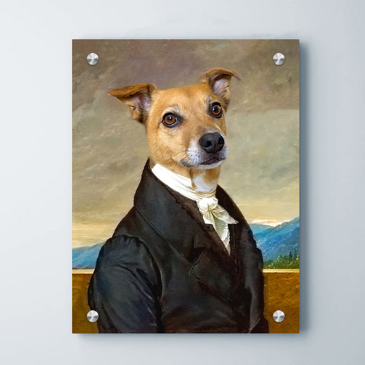 Personalized Renaissance Pet Portrait Canvas Custom Statesman Pet Paintings Art - OARSE