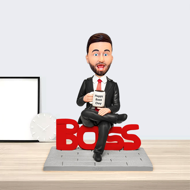 Boss Personalized Bobblehead Dolls, Create a Bobblehead for Businessman - OARSE