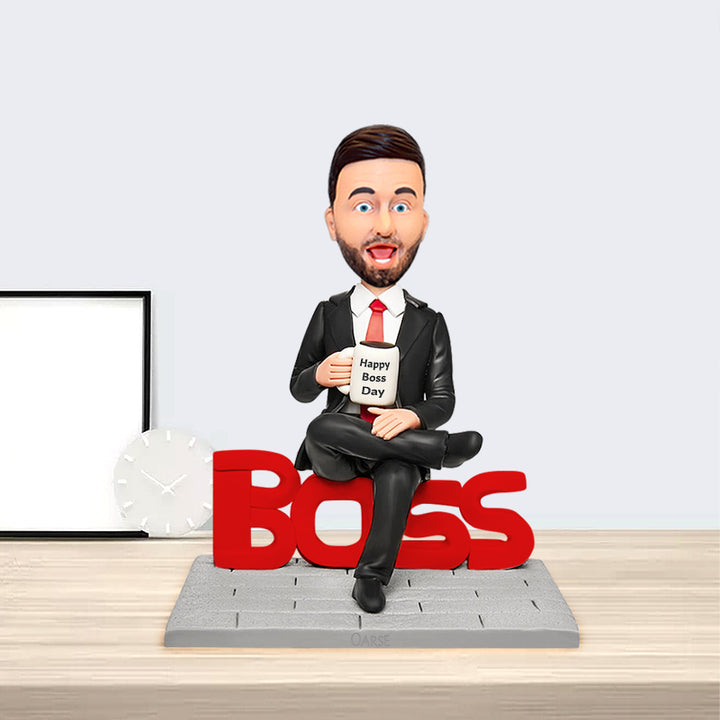 Boss Personalized Bobblehead Dolls, Create a Bobblehead for Businessman - OARSE