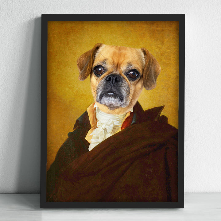 Custom Noble Pet Portraits Canvas Personalized Dog Renaissance Paintings of Royalty - OARSE