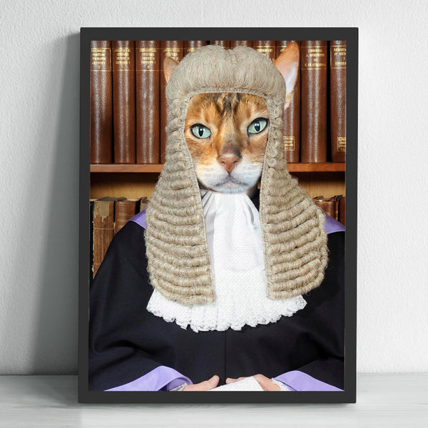 Personalized Pet Renaissance Canvas Custom Pet Painting for Pet Lover - The Judge - OARSE