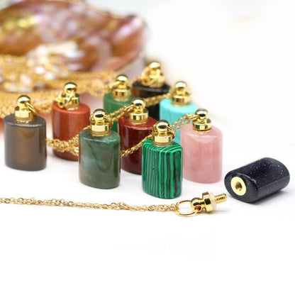 Natural Crystal Mini Pet Urns Dog/Cat Urn Pendant gift for Pet Lovers - OARSE