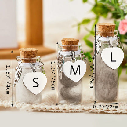 Custom Pet Fur Memorial Jar Personalized Dog Keepsake Urns for Ashes - OARSE