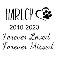 Personalized Dog Memorial Urn for Pet Ashes Custom Engraved Cremation Urns with Name - OARSE