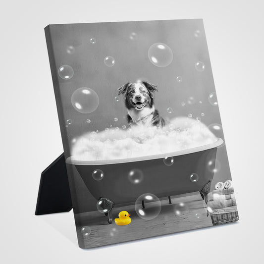 Bath Custom Pet Memorial Standing Canvas for Pet Lover - OARSE