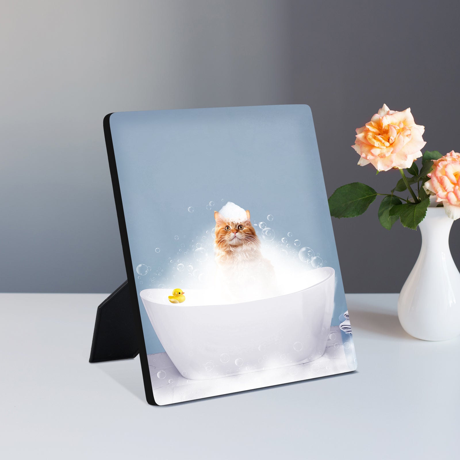 Bath Custom Pet Memorial Standing Canvas for Pet Lover - OARSE