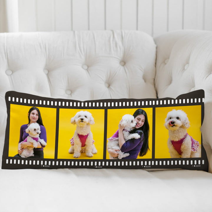 Custom Pet Photo Pillowcase with Pictures Collage Personalized Dog Body Pillow Cover - OARSE