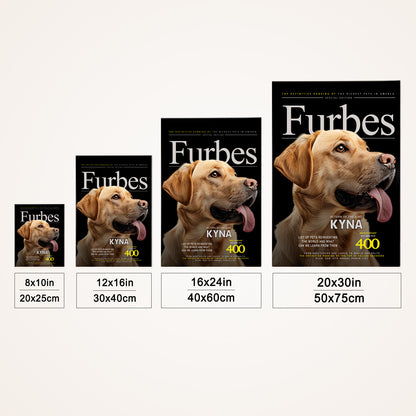 Custom Pet Portraits Canvas with Photos - Forbes’ - OARSE
