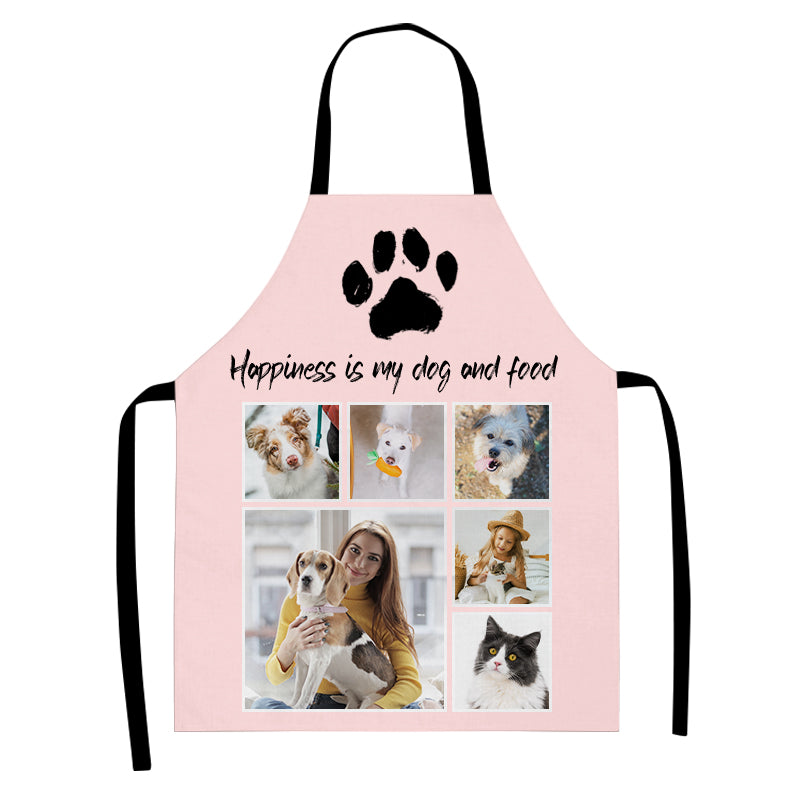 Custom Made Kitchen Aprons From Pet Picture Personzlied Photo Apron Gift for Her/Him - OARSE