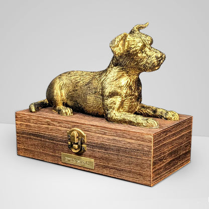 Custom Pet Cremation Urns Personalized Yorkshire Terrier Ashes Box - OARSE