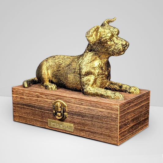 Custom Pet Cremation Urns Personalized Yorkshire Terrier Ashes Box - OARSE
