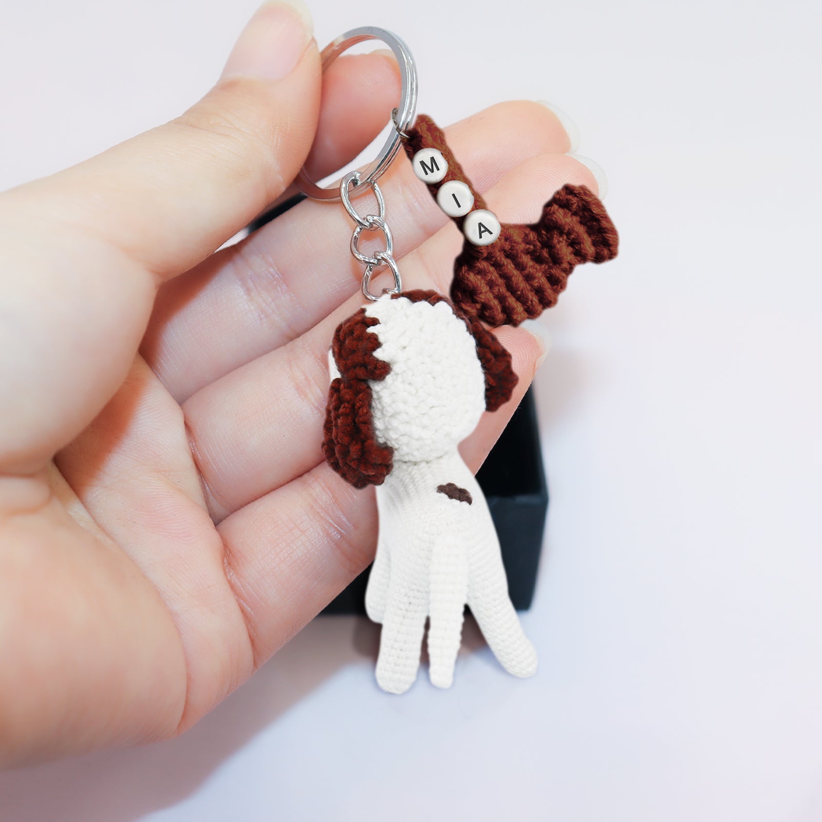 Custom Pet Crochet Keychain from Photo - OARSE